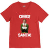 omg santa will ferrell V-Neck Tee