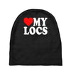 love my locs Baby Beanies