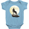 howl at the moon Baby Bodysuit