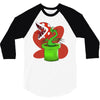 piranha plant 3/4 Sleeve Shirt
