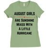 August Girls Ladies Fitted T-Shirt