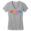 coco Women's V-Neck T-Shirt
