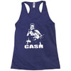 johnny cash Racerback Tank