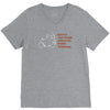 couple biker V-Neck Tee