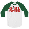 girl power 3/4 Sleeve Shirt
