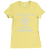 never trust an atom Ladies Fitted T-Shirt