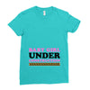 Baby Girl Under Construction Ladies Fitted T-Shirt