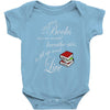 she reads books to live book lover Baby Onesie