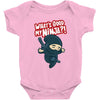 what's good my ninja Baby Onesie