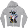 who loves golden retriever Zipper Hoodie