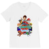 paw patrol birthday boy auntie V-Neck Tee