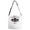 mixed martial arts and crafts Adjustable Strap Totes