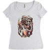 nightmare de los muertos Women's Triblend Scoop T-shirt