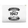 Premium Vintage 1947 Accessory Pouches