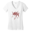 cattle decapitation Women's V-Neck T-Shirt