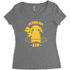 vermilion gym Women's Triblend Scoop T-shirt