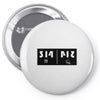reflections on pi Pin-back button
