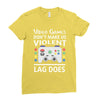 i love video games. Ladies Fitted T-Shirt