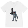time traveling cyborg V-Neck Tee