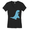 dinosaurus Women's V-Neck T-Shirt
