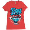 mr.blu ray Ladies Fitted T-Shirt
