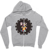 ronaldinho anime Zipper Hoodie