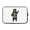 just hungry Laptop sleeve