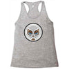 lucha libre   santo Racerback Tank