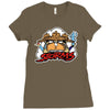the three storms Ladies Fitted T-Shirt