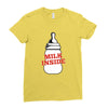 Milk Inside Ladies Fitted T-Shirt