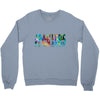 jake paulers cool colors Crewneck Sweatshirt