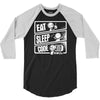 v3 eat sleep code 3/4 Sleeve Shirt