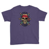 pirate zombie skull Youth Tee