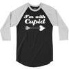 i'm with cupid 3/4 Sleeve Shirt