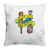 red on you Throw Pillow