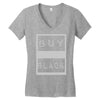 buy black Women's V-Neck T-Shirt