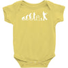 zombie evolution Baby Bodysuit