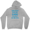 alphabet abc elemno Unisex Hoodie