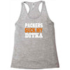 chicago bears tee packers can suck my ditka Racerback Tank