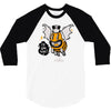 monster i will bee bat 3/4 Sleeve Shirt