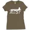 super corsair race 57 reno air racer decal f4u f2g air racing Ladies Fitted T-Shirt