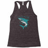 polygon shark Racerback Tank