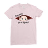 August Peeking Out Baby Boy in Spanish Ladies Fitted T-Shirt