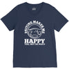 driving makes me happy younot so much V-Neck Tee