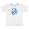 bass clef in blue Toddler T-shirt