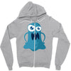 angry monster Zipper Hoodie