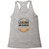 Legends are born in November Racerback Tank