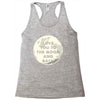 I Love You To The Moon And Back Racerback Tank