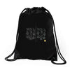 pterodactyl with a machine gun Drawstring Bags