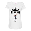fortnite dab Maternity Scoop Neck T-shirt